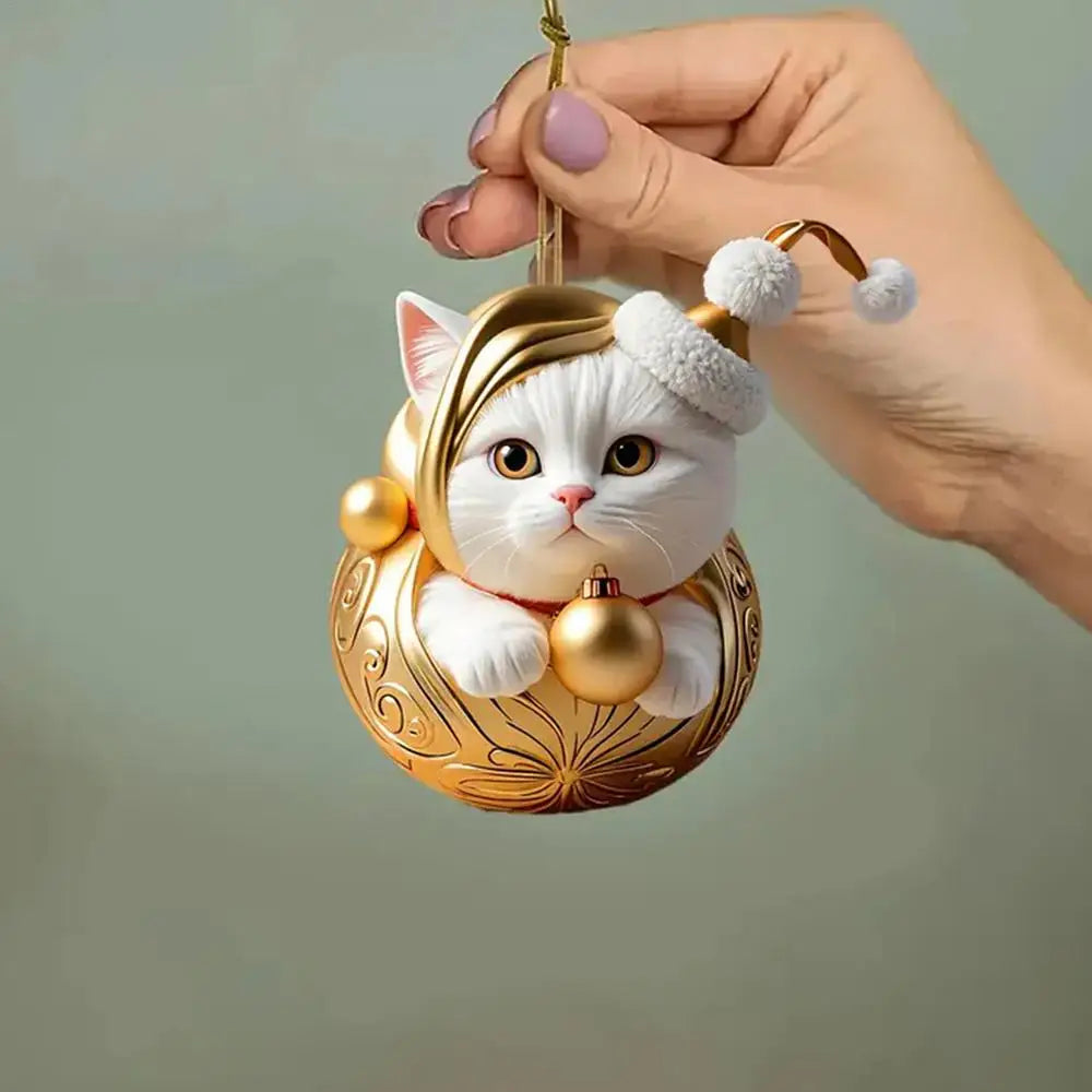 Christmas Countdown Advent Calendar Cat Ornament Calendar Cartoon Festival Supplies Funny Wall Decoration Christmas gift