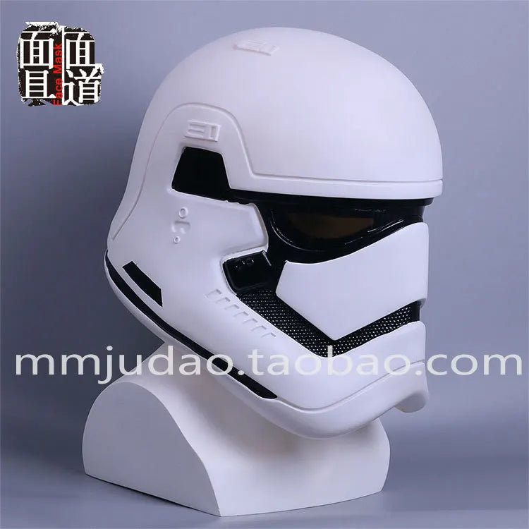 Halloween Live Role Play Props White Soldier Star Wars Helmet Mask The Force Awakens Stormtrooper Battle Helmet Ornament