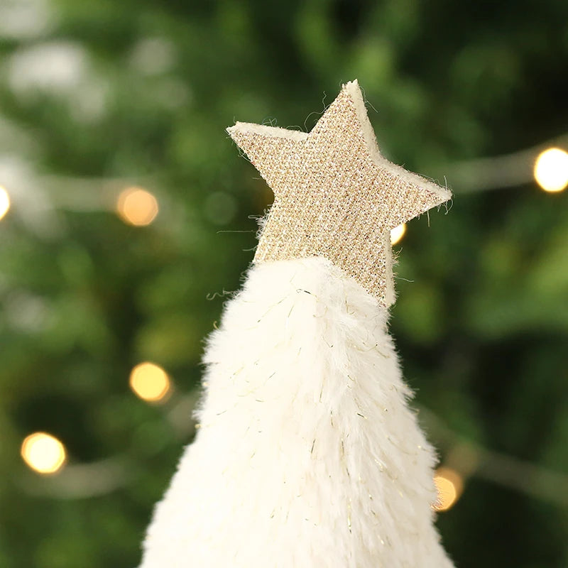 Christmas Decoration mini Christmas Tree Doll Christmas Gift Hotel Mall Window Decoration Christmas Plush Ornaments for XMAS