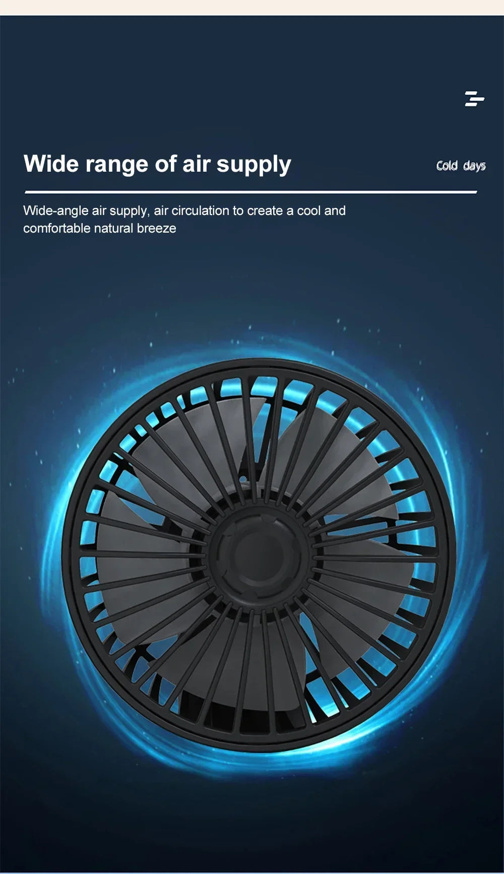 Car 5V 12V 24V Fan Cooling Car Fan Dual Head Usb Car Fan 2 Speeds Adjustable Auto Cooler Air Fan Car Accessories Wind Regulation