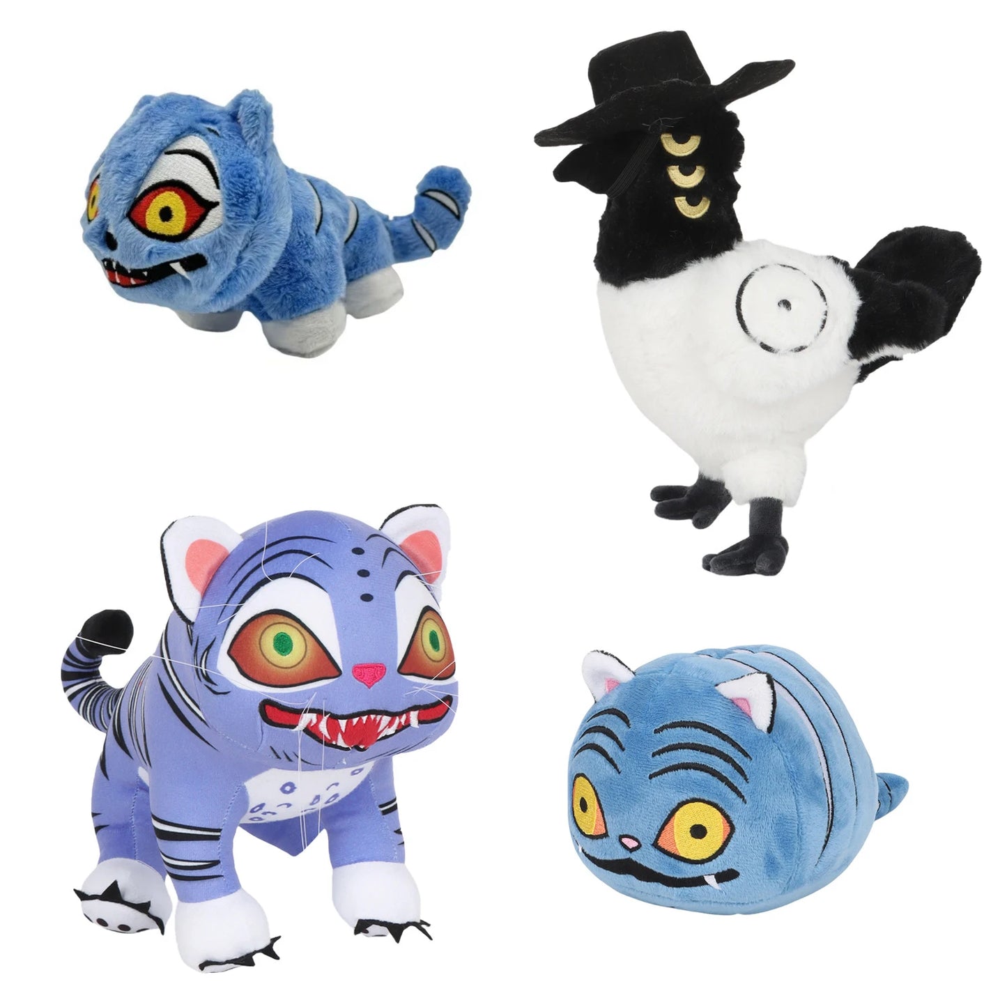 2025 Hot Kpop ‌Demon Hunters Cosplay Plush Tiger Magpie Plushie Doll For Adult Kids ‌‌‌Anime Collection Halloween-Christmas gift