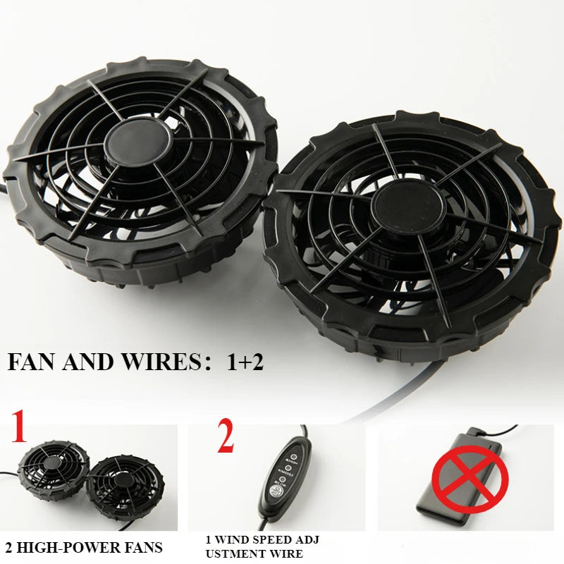 Ice Vest Men's Usb Refrigeration 9 Leaf Fan Jacket Air Conditioner Clothes High Temperature Work Hiking Cooling Fishing Vest New