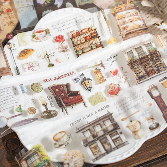 60mm*2m Cute Washi Tape Adhesive Masking Tapes Scrapbooking Decorative PET Tape Stationery Stickers Office School Supplies