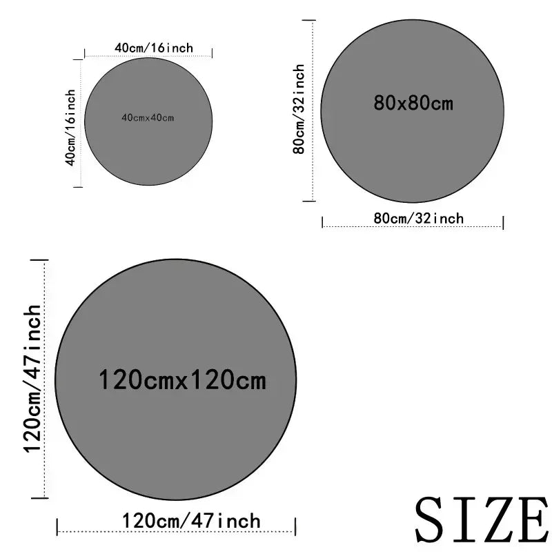 MINISO Christmas Themed Pikachu Circular Carpet Kawaii Rug Children's Anti Slip Mat Christmas Decoration Christmas Gift