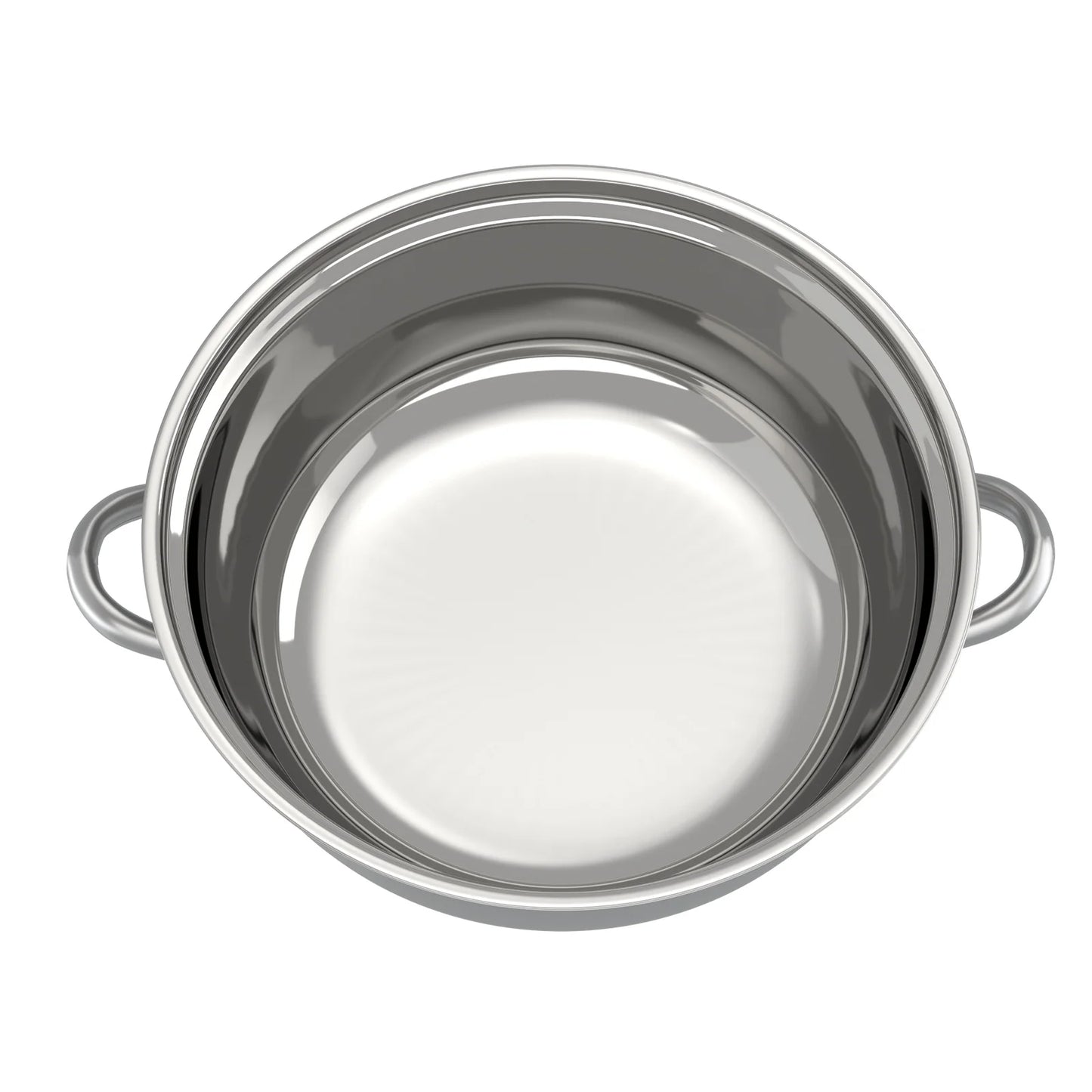 3 Tiers Stainless Steel Steamer 28cm Overlapping Steaming Pot Cookware Kitchen Soup Steamer Cooker Set Silver with Glass Lid