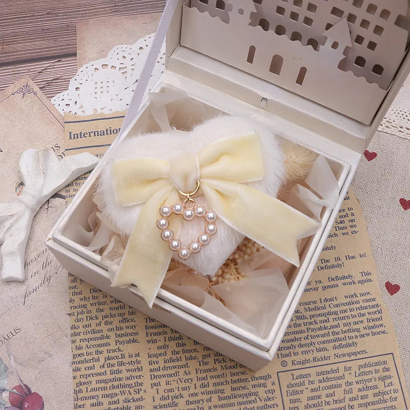 Japanese Lo Girls Hair Clip Handmade Sweet Y2K Girl's Gift Lolita Style Heart Bowknot Cute Women's Hairclip