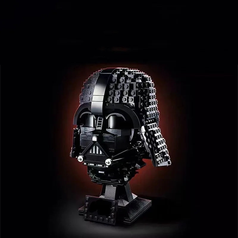 Venom Building Blocks Spiderman Ironman Darth Vader Head Assembly Marvel Super Heroes 3D Model Mini Brick Toy For Christmas Gift