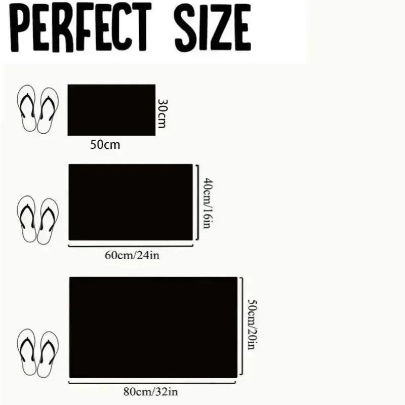 Mickey and Minnie Halloween Doormat Living Room Bathroom Birthday Christmas Home Gifts Party Holiday Essentials Decoration Gift