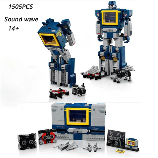 MINISO NEW Robot Building Blocks 10358 1505PCS Creative Assembly Educational Architecture Toy for Adult Birthday Christmas Gift