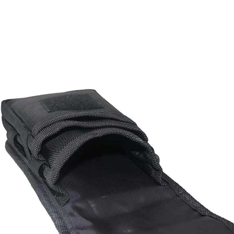 Flip Phone Bag with Three Compartments for Casual Pen Insertion and Waist Hanging Men's Belt Loop Pouch Large Capacity Wallet