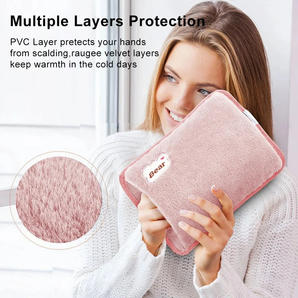 Quick Heating Gloves Warming Pad USB Power Supply Office Home Warming Handbags heating pad Christmas gift