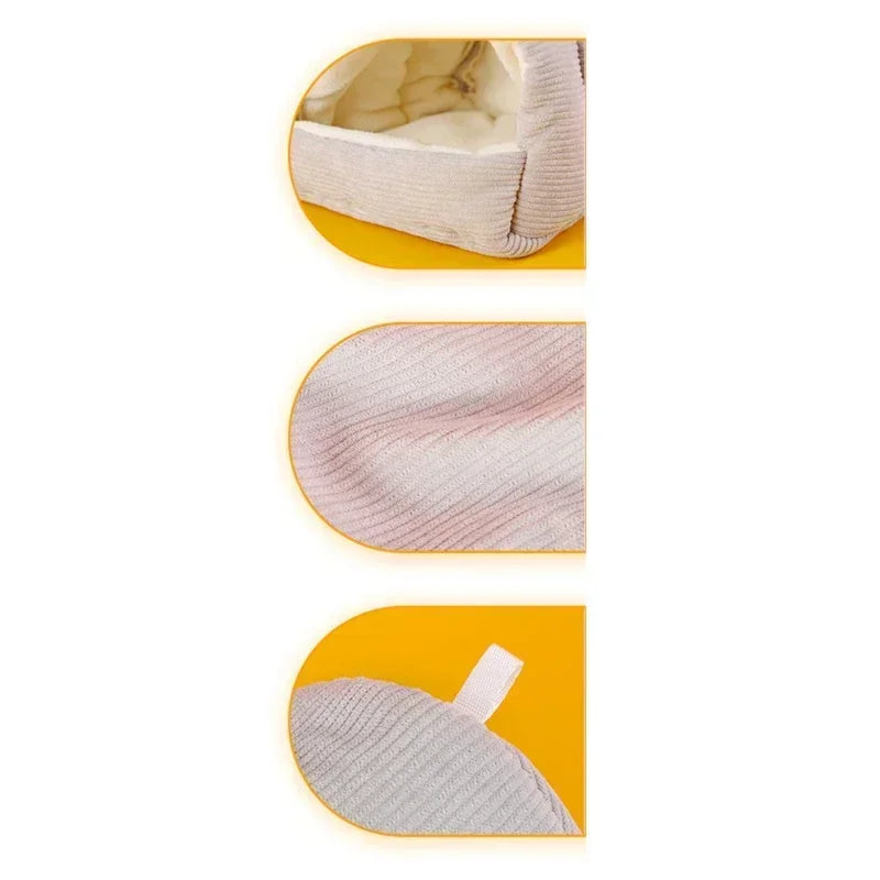 Cute Winter Warm Bird Cage Parrot Cotton Nest Budgie For Hammock Hut Tent Bed Hanging Cave Pet Products