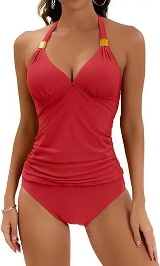 Summer Women Bikinis Set Solid Color 2025 Female Swimwear Push Up For Beach Wear Two-Piece Bathing Suits Sexy Swimming Suits
