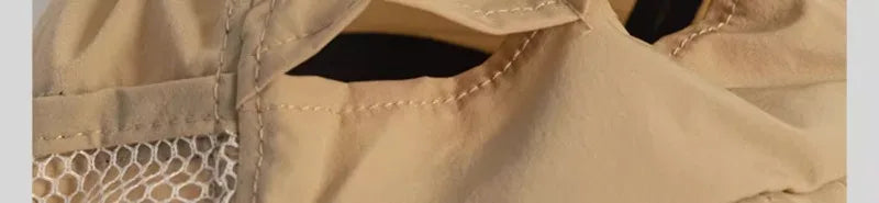 Japanese Outdoor Camping Sun Protection Bucket Hats Women Summer Thin Quick-drying Breathable Neck Protection Men's Caps