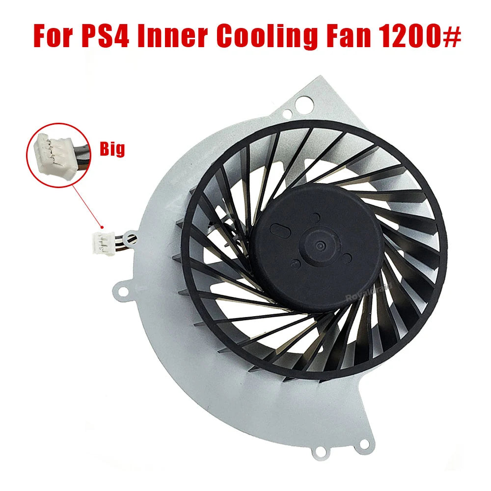 Replacement Internal Cooling Fan Built-in Cooler Part for PS4 1000# 1100# 1200# Slim 2000# For PS4 Pro 7000# Series CPU Cooler