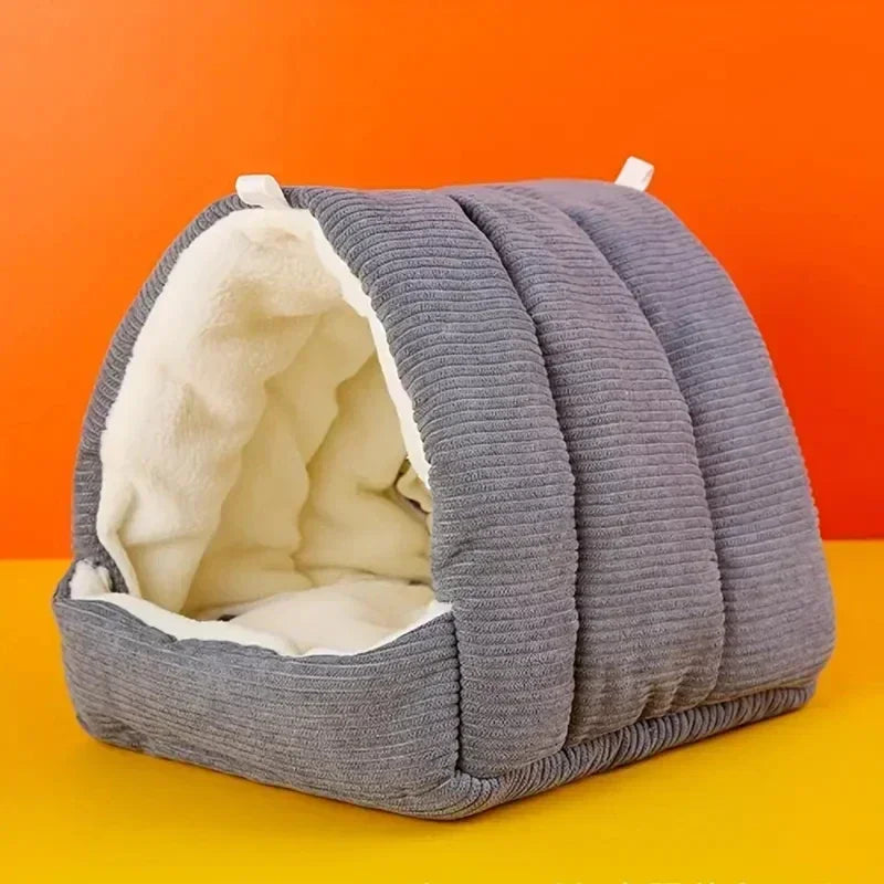 Cute Winter Warm Bird Cage Parrot Cotton Nest Budgie For Hammock Hut Tent Bed Hanging Cave Pet Products