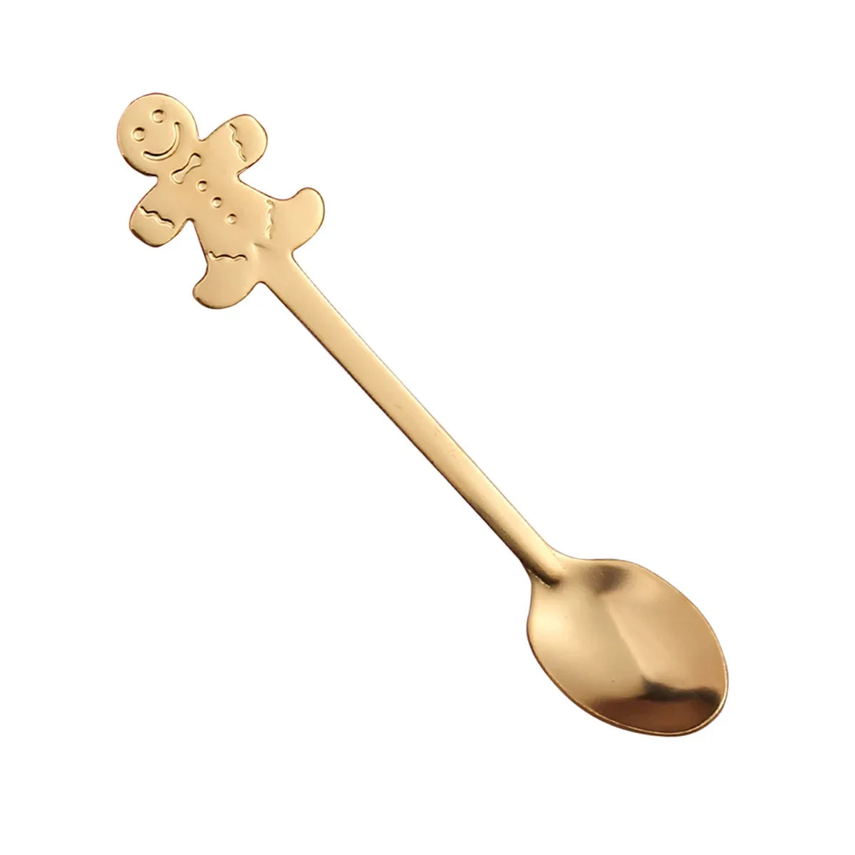 Christmas Gift Elk Christmas Tree Dessert Spoon Cutlery Spoon Set Fruit Coffee Spoon Cutlery Wed Christmas Gift