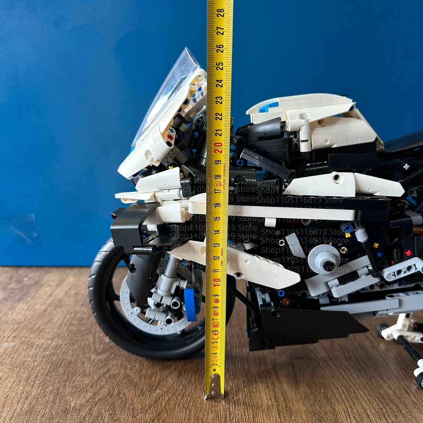 M1000  RR Tech Motorcycle Building Blocks 42130 1920Pcs MOC Bricks Mechanical Group Vehicles Racing Car Model Kit Christmas Gift