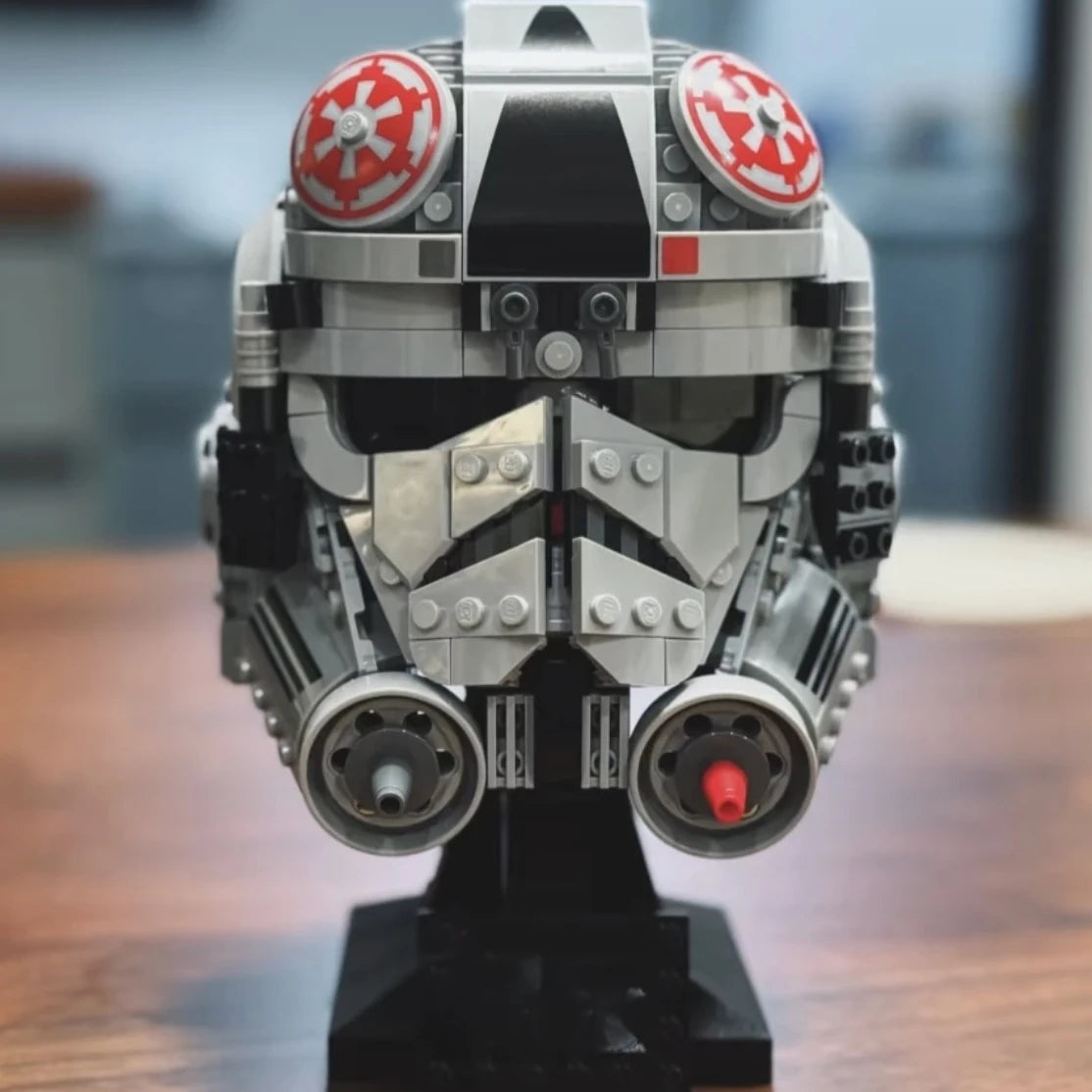 Space War The Mandalorian Darth Vader Luke Skywalker TIE Fighter Pilot Building Blocks Home Decor Bricks Toys Kid Christmas Gift