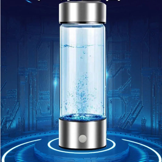 Portable 420ml Hydrogen-Rich Water Cup Electric Hydrogen Rich Water Generator Bottle Titanium Quality Filter Antioxidant Lonizer