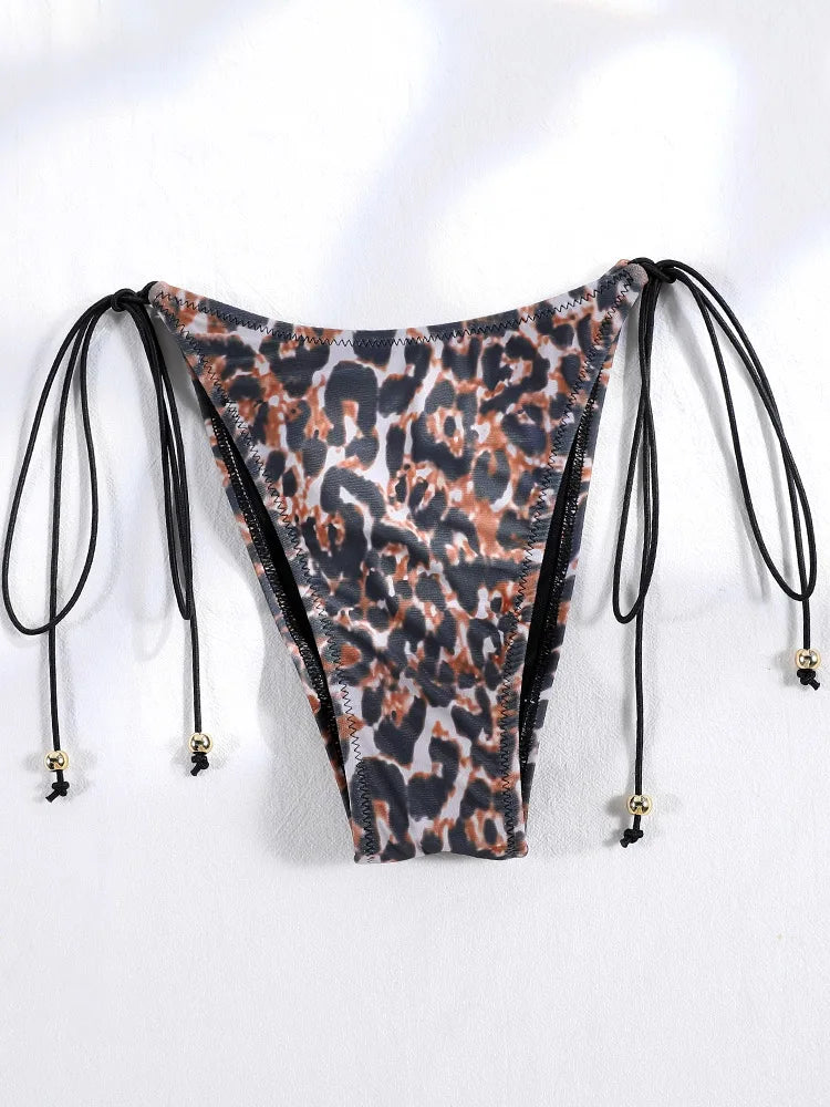 Bikinis Solid Bikinis Low Waist Bathing Suit Women's Swimming Suit 2025 Biquinis Two Pieces Suit Summer Swimwear