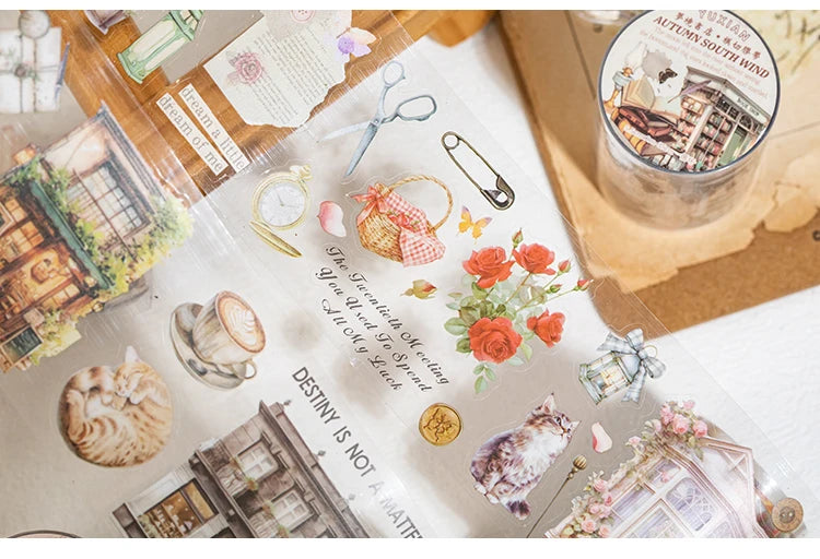 60mm*2m Cute Washi Tape Adhesive Masking Tapes Scrapbooking Decorative PET Tape Stationery Stickers Office School Supplies