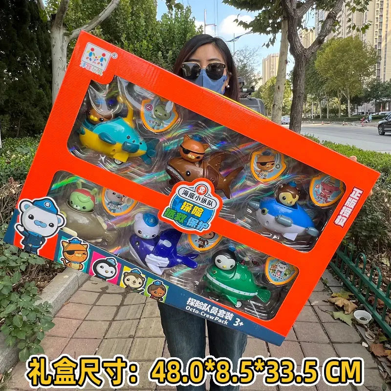 Quality Genuine Octonuts Toy Octopus Burger Deluxe Set Octopus Burger Kids Toy Christmas Gift Oversized Toys