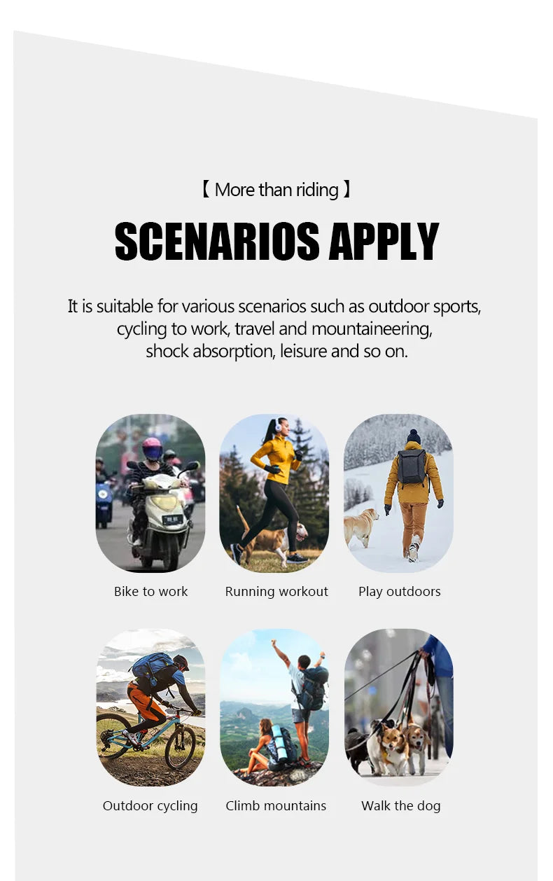 Half Finger Cycling Gloves Summer Bicycle Gloves Shock-absorption Breathable Mountain Bike MTB Gloves Cycling Accessories