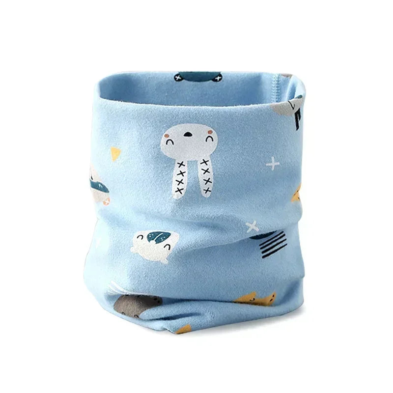 New Cotton Baby Scarf Autumn Spring Snood Children Scarf Boy Girl Scarf Kids Child Neck O Ring Scarves Collar Warm Neckerchief