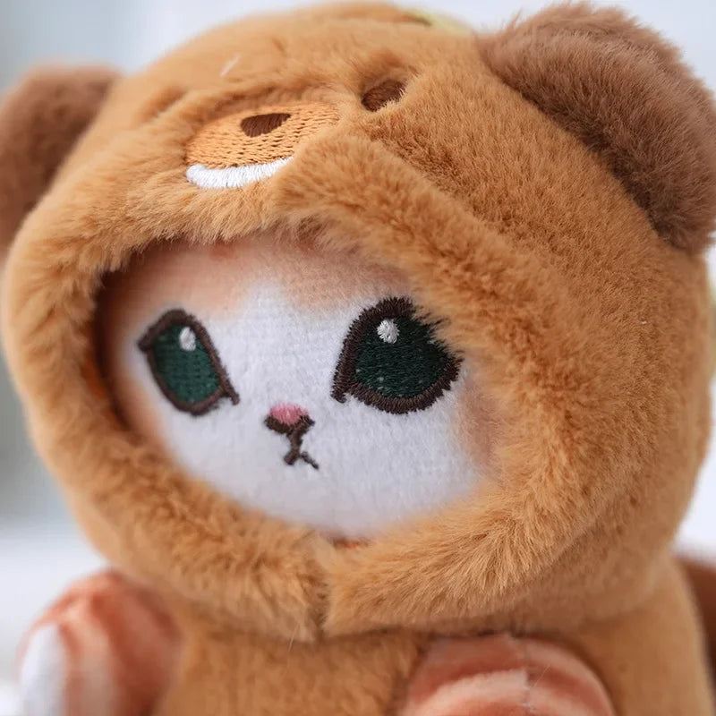 2025**Cattoon Amine Anime Mofusand  Plush Doll Toys Stuffed Animals Keychain Bag Small Pendant Hangings Christmas Birthday Gifts