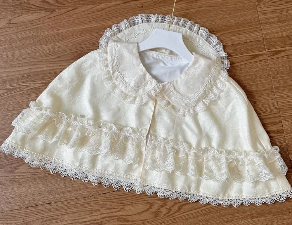 Super Fairy Lolita Dress Set New Spring and Autumn Sweet Girl Women's Flower Lace Bow Shirt Princess Jsk Suspender Dress