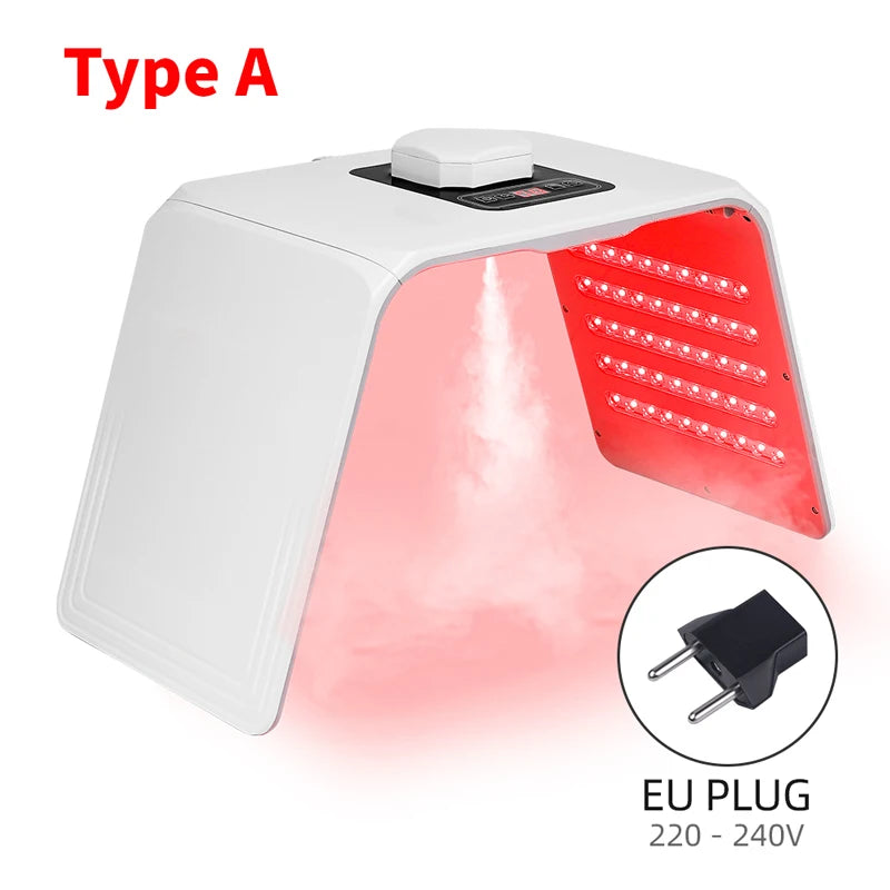 Photon LED Face Mask 7 Colors Nano Spray Beauty Machine Deep Moisturize Skin Care Home Use LED Beauty Mask