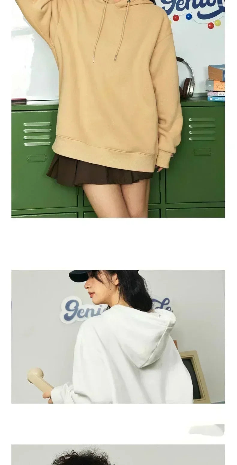 Fashion Casual Men's Hoodies Women's Hoodies Harajuku Thickened Autumn/Winter Sweatshirt Hoodies Nwa Streetwear