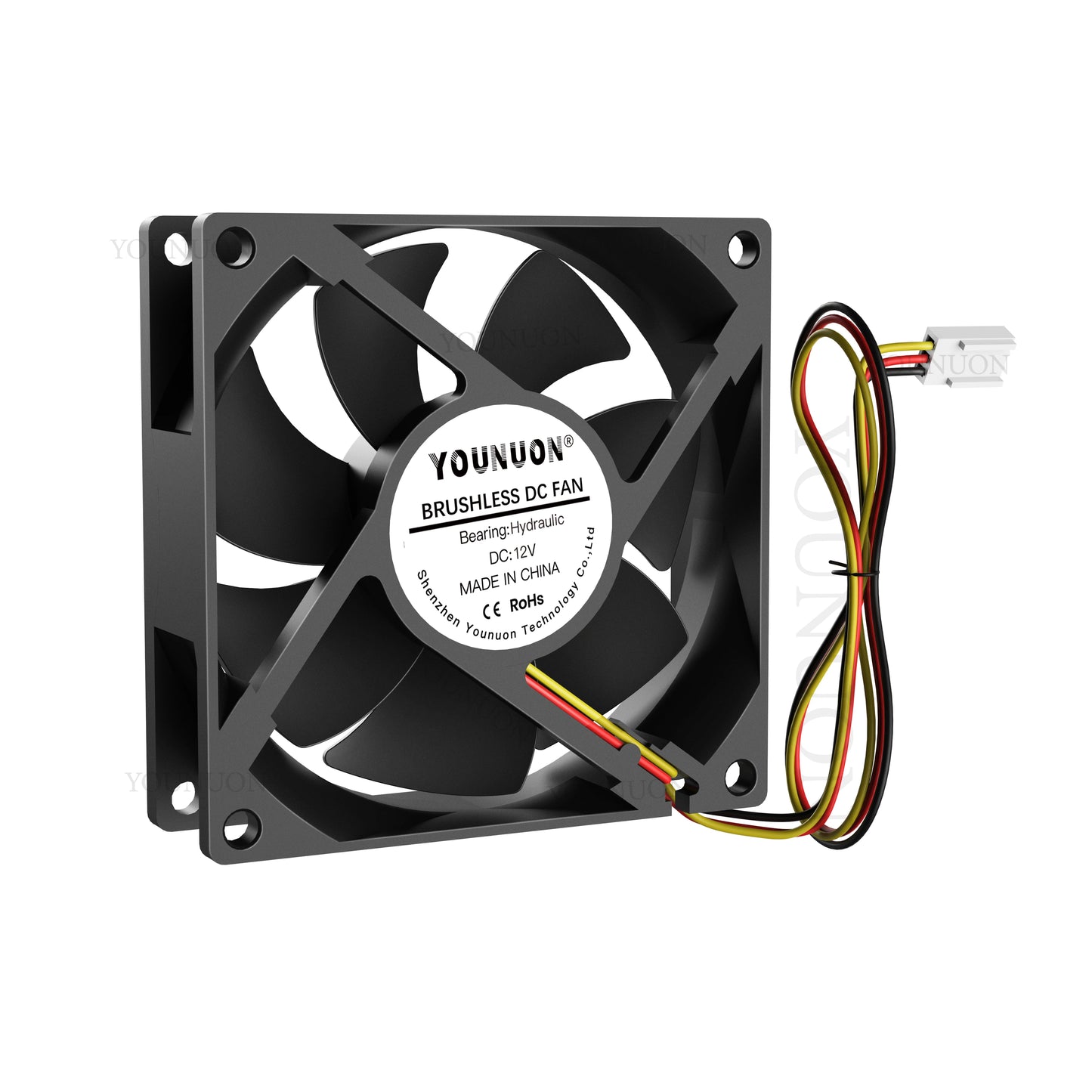 YOUNUON 92MM 9225 92X92X25MM Cooling Fan 5V/12V/24V DC Brushless 90mm Cooling Cooler Fan for PC Laptop Computer Case