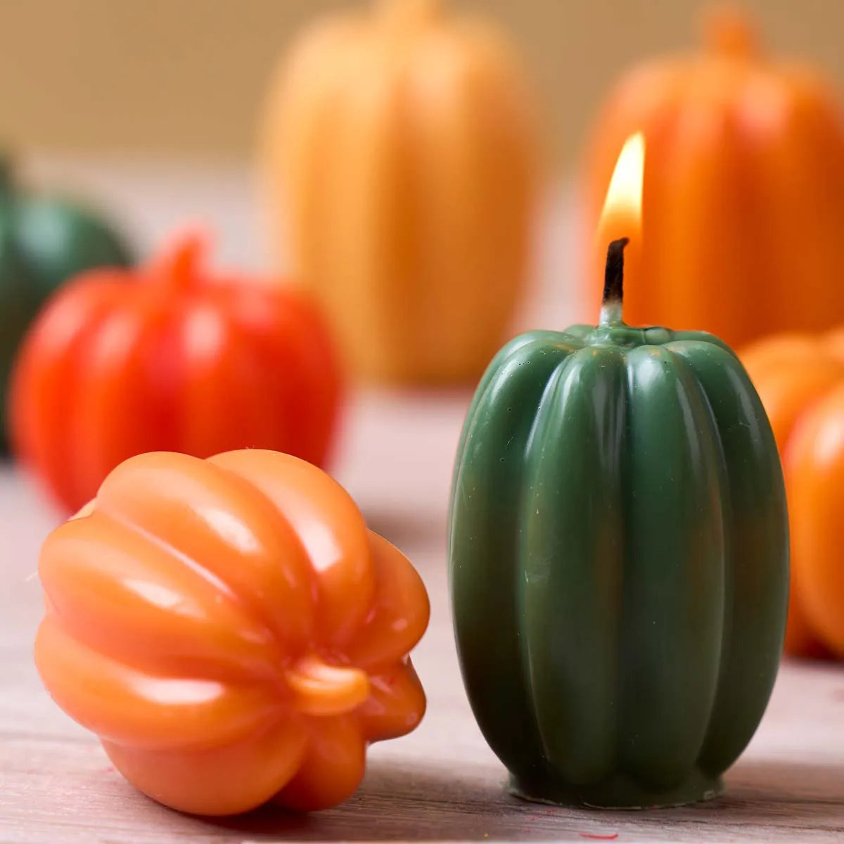 Pumpkin Silicone Candle Mold DIY Halloween Pumpkin Crafts Plaster Resin Molds Handmade Aromath Soap Making Supplies Home Decor
