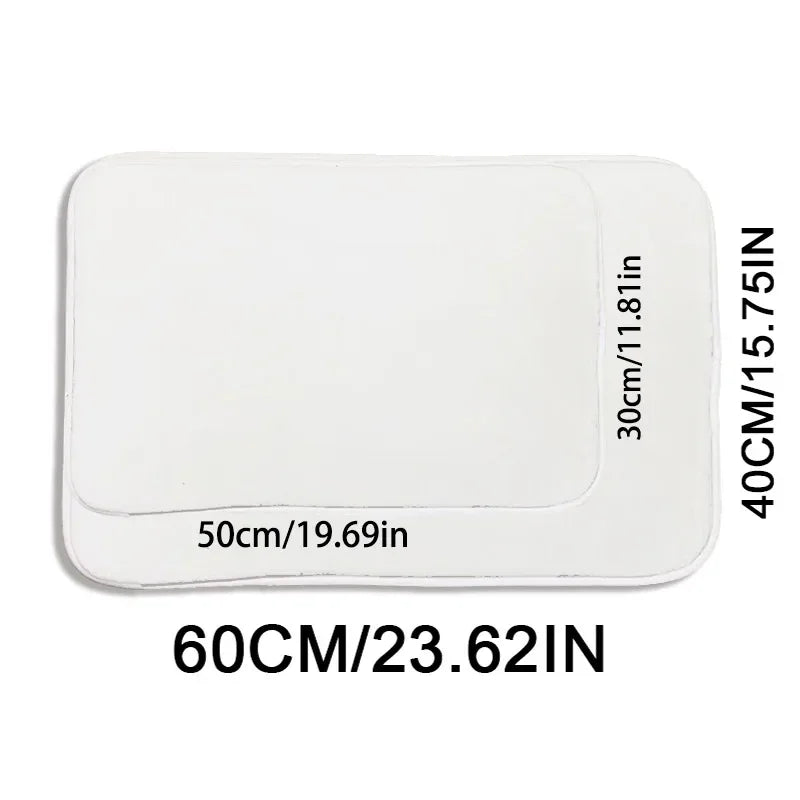 Sumikko Gurashi Doormat Entrance Door Mat Room Mats Home Kitchen Carpet Balcony Rugs Bathroom Rug Foot Bath House Floor Bedrooom