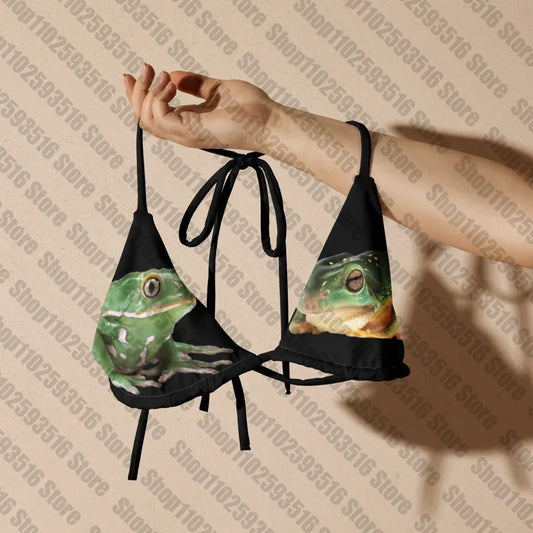 Swimwear Women's Bikinis Sets Bikini Y2k Graphic Emo Black Harajuku Mini Cute Punk Holiday Swimsuits Sexy Beach 2025 Woman Emo
