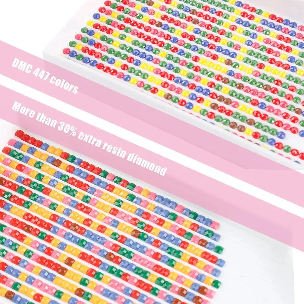 Huacan 5d Diamond Painting Portrait Santa Claus Full Square Round Diamond Mosaic Cartoon Handmade Christmas Gift Home Decor