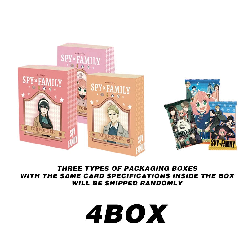 Original Anime SPY FAMILY Card Yor Forger Anya Forger Christmas Gift Rare Character Children's Toys Collection Card Game Card