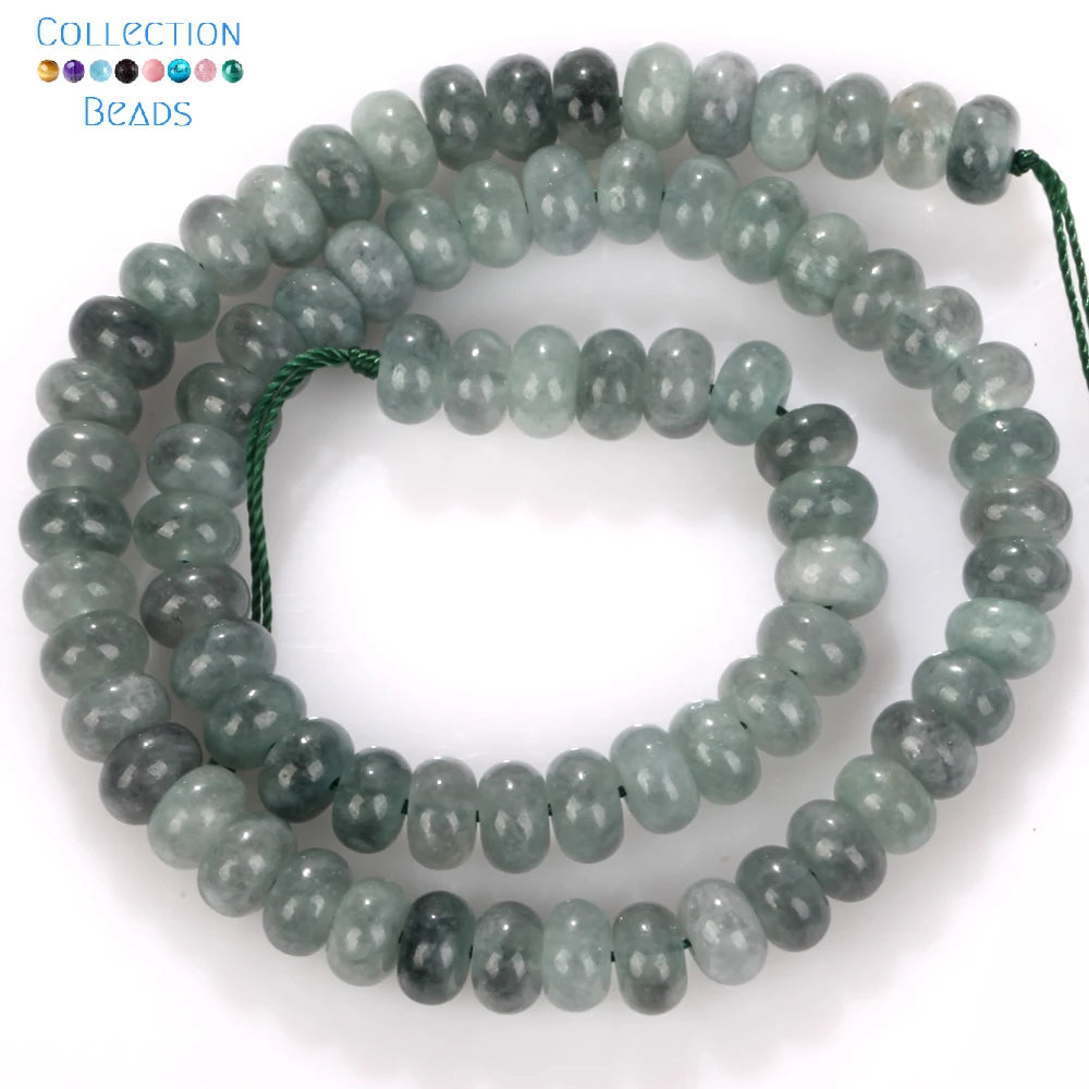 5x8mm Natural Stone Beads Aquamarine Amethyst Tourmaline Rondelle Loose Beads For Jewelry Making DIY Bracelets Accessories 15''
