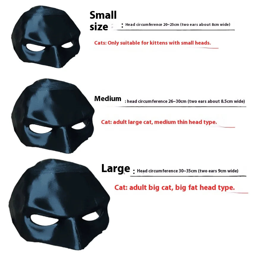 Batman Cos Mask For Pet Cat Puppy 3d Printing Cosplay Costumes Helmet Toy Halloween Party Headwear Pet Dog Mask Helmet Props