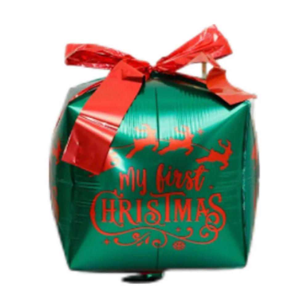 Large Standing Christmas Streetlights Balloon Puppy Snowman Santa Claus Foil Balloon for Kids Christmas Gift Home Decor Supplies