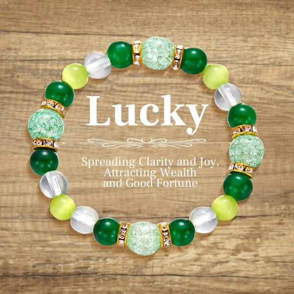Attract Wealth Good Luck Fashion 8mm Natural Stone Beaded Bracelet for Women Bracelet Jewelry Colorful Party Gift
