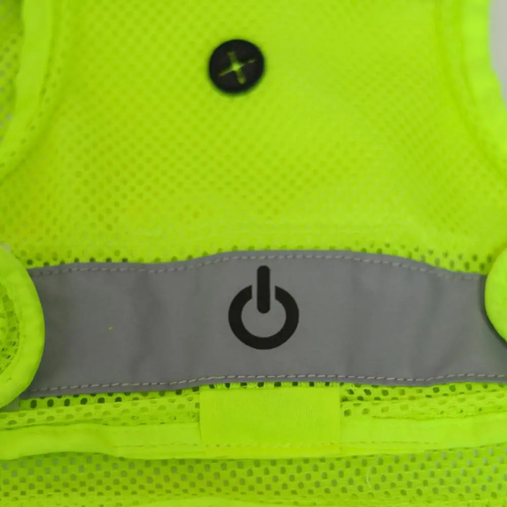 Led Light Up Running Vest Front Light Angle Adjustable Night Light Vest With 360 Degree Visibility Waterproof Night Light Gear