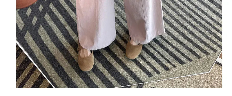 Summer Pregnant Woman Washed Cotton Trousers High Waist Ankle-length Plus Size Maternity Casual Pants Wide Legs Pregnancy Pants