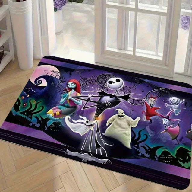 Halloween Welcome Doormat for Indoor and Outdoor Bedroom Use Suitable for Home Halloween Kitchen Home Holiday Entrance Mat Decor