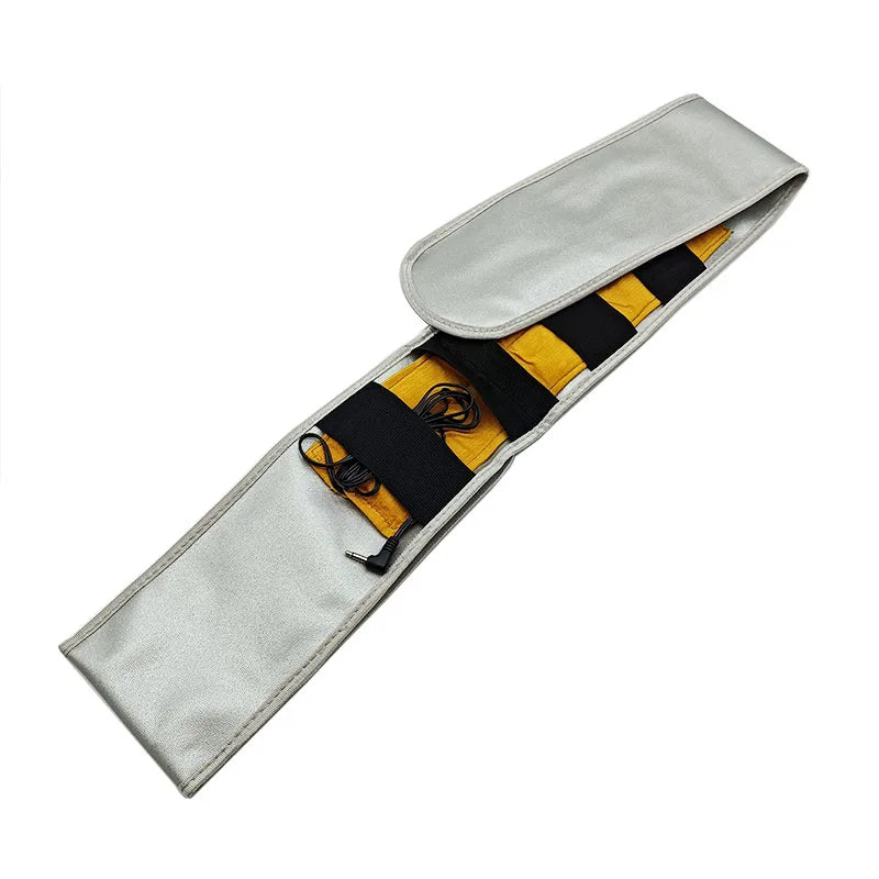 Detox Foot Bath Arrays Ionic Cleanse Round Stainless Steel Array Aqua Spa Foot Massage Relief Tool Far Infrared Heating Belts