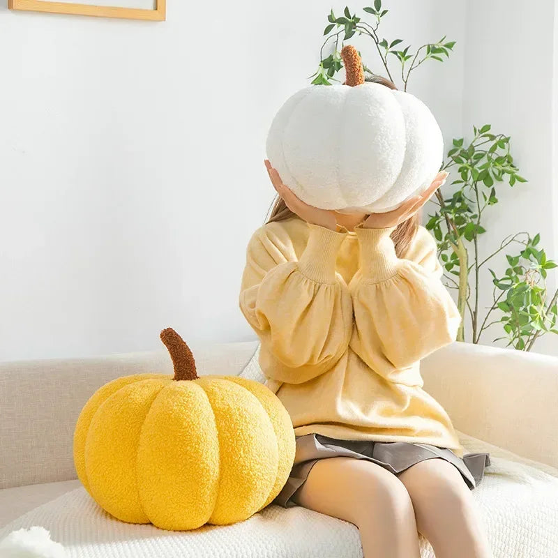 30cm Kawaii Simulation Nordic Halloween Pumpkin hug pillow Living Room Bedside Holidays Props Decor Throw Pillow Bed Cushion