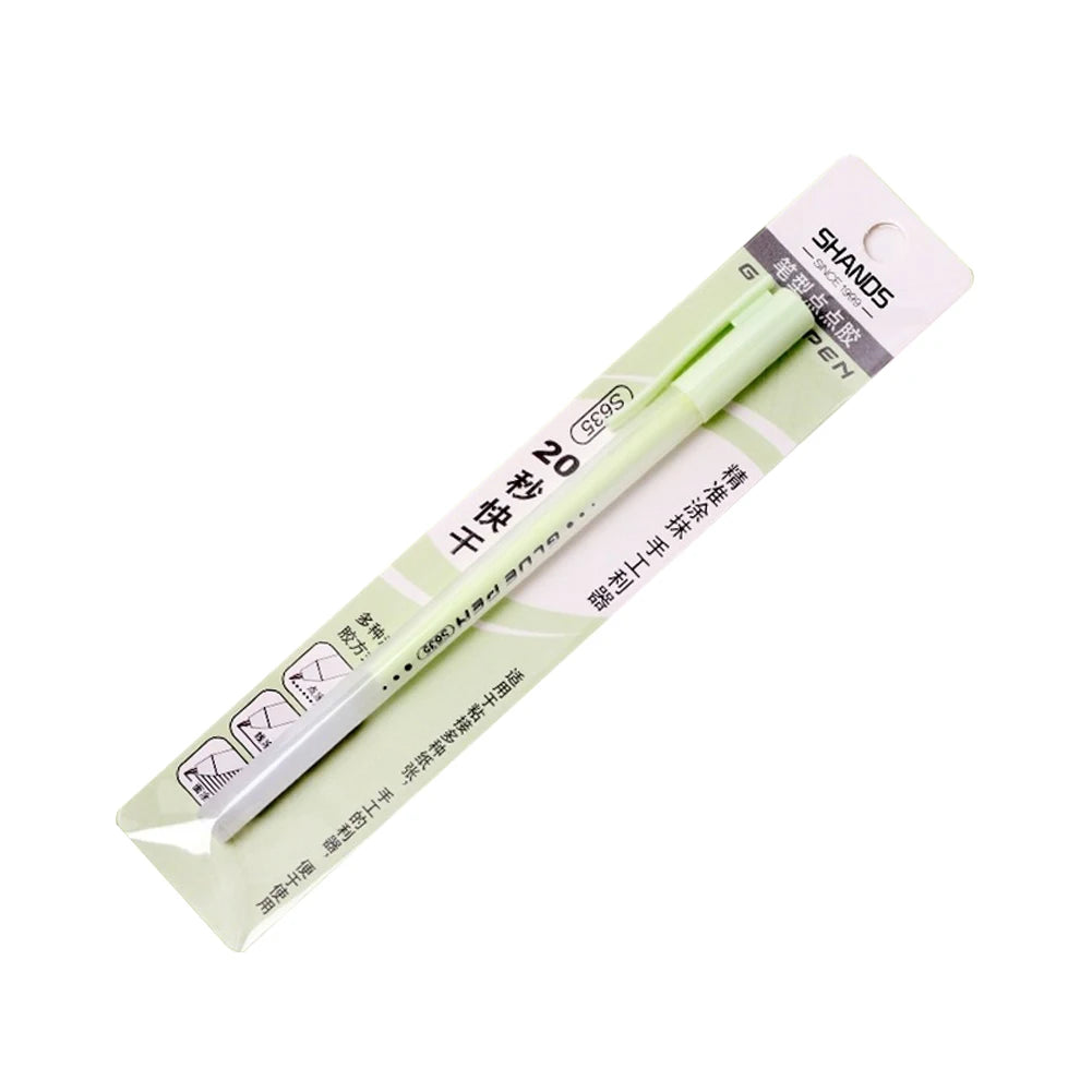 1pc Candy Color Glue Pens 20s Fast Dry Macaron Creative Student Stationery Dispensing ручки Hand Account DIY Material Supplies