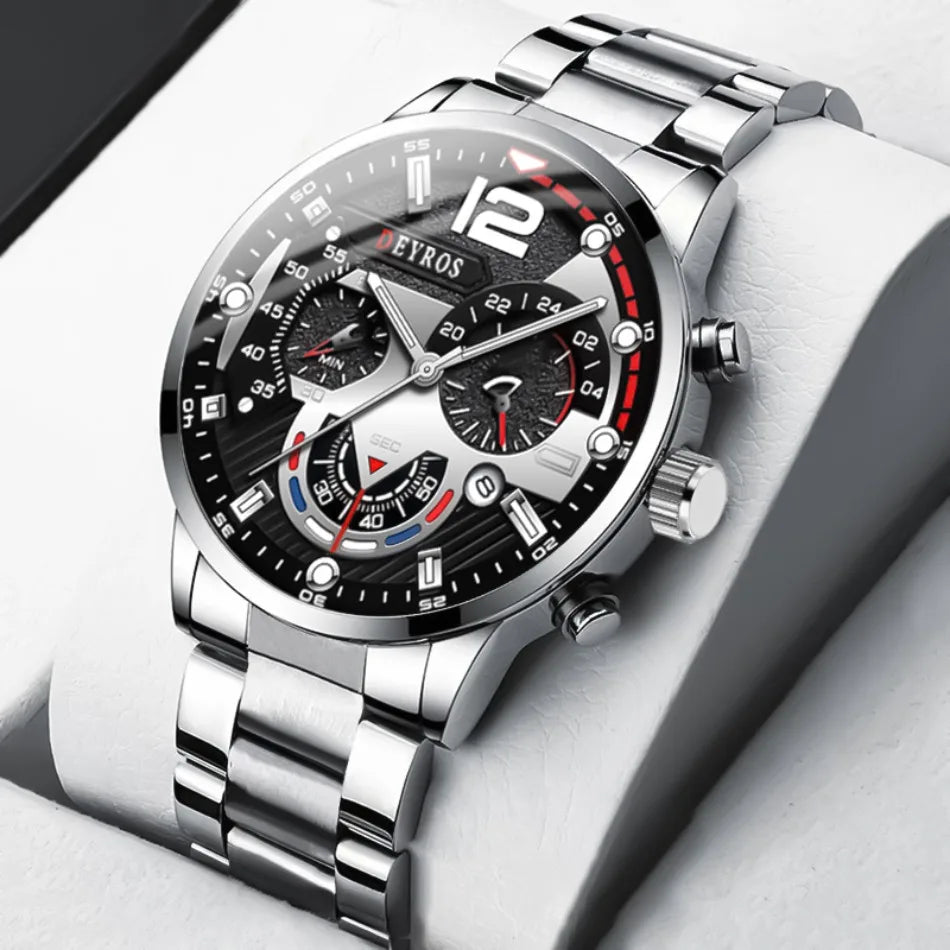 Mystery Box Random 1 Piece Fashion Round Dial Quartz Watch, Best Choice for Family, Friends, Birthday, Christmas